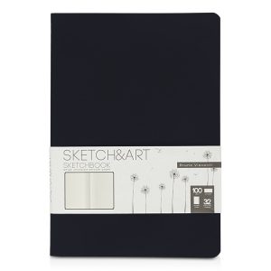 Скетчбук «Sketch & Art» 100 г/м2, soft-touch