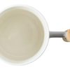 Кружка с ручкой и крышкой из каучукового дерева «Jeny» — изображение 8