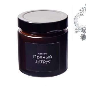 Свеча ароматическая «Noella», пряный цитрус