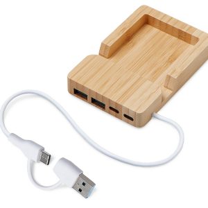 USB-хаб «Memo», 2*USB, 2*Type C