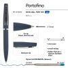 Ручка металлическая шариковая «Portofino» — изображение 3