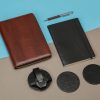 Бизнес-блокнот на молнии А5 «Fabrizio» с RFID защитой и ручкой — изображение 13