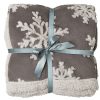 Плед Snowflake новогодний с капюшоном — изображение 11