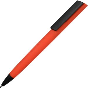 Ручка пластиковая soft-touch шариковая «Taper»