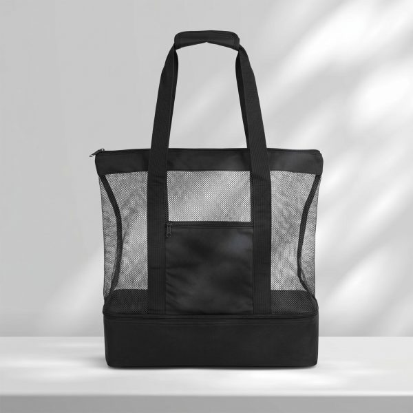 Сумка для шопинга и пляжа «Coolmesh» с изотермическим отделением внизу