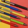Ручка металлическая шариковая «Straight Gum» soft-touch с зеркальной гравировкой — изображение 2