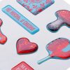 Сет объемных стикеров из эпоксидной смолы 9х9 cм — изображение 3