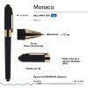 Ручка пластиковая шариковая «Monaco» — изображение 3