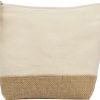 Косметичка «Jute» из хлопка и джута — изображение 3