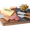Набор для сыра в подарочной коробке из акации и мрамора «Date» — изображение 5