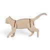 Деревянный 3d пазл «Котик» — изображение 6