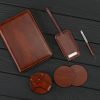 Бизнес-блокнот на молнии А5 «Fabrizio» с RFID защитой и ручкой — изображение 11