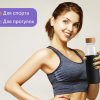 Стеклянная бутылка для воды в силиконовом чехле «Refine» — изображение 13
