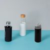 Стеклянная бутылка для воды в силиконовом чехле «Refine» — изображение 7
