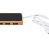USB хаб с подсветкой лого «Reedia S5», 3*USB, 1*Type C — изображение 3