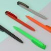 Ручка пластиковая шариковая трехгранная «Trinity K transparent Gum» soft-touch — изображение 2