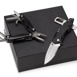 Подарочный набор с мультитулом и ножом «Blacksmith»