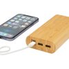 Портативное зарядное устройство «Tulda» из бамбука, 20000 mAh — изображение 6